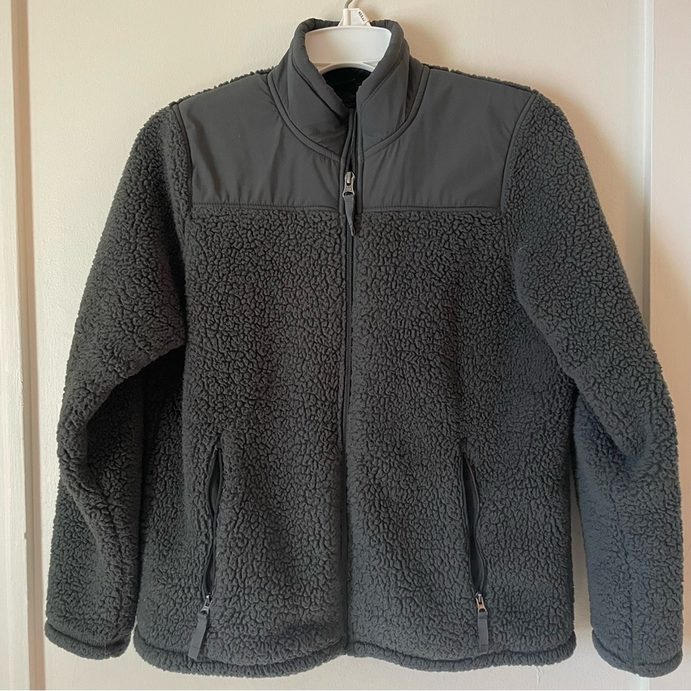 Dark green fleece